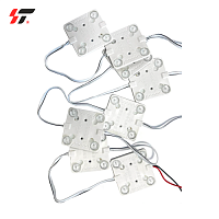 Диоды 4-х точечные Белые холодные 36W 10000K (Наружные/25см)