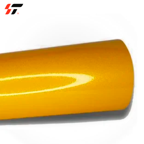 Светоотражающая пленка K8302  Желтая  ( метражом )