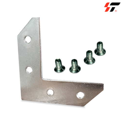 Уголок металлический для профиля 8см 60*17.5 