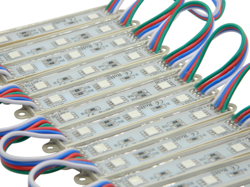 Диоды 3-х точечные 5050-7515-RGB 0.72w