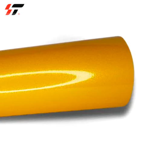 Светоотражающая пленка DIDAX 8302  Желтая  ( метражом )