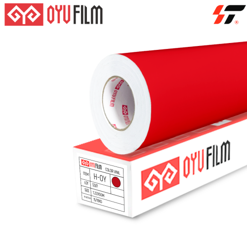 Пленка хамелеон красно-желтый HOT-OY (1,22*50М) выше 45 С метражный