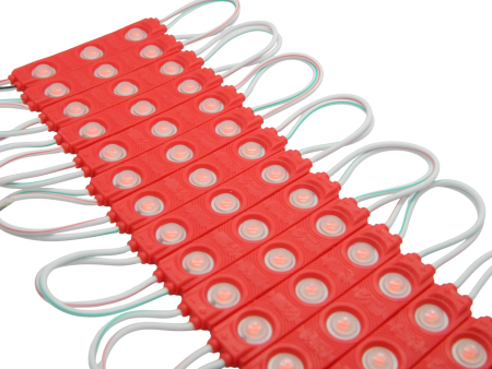 Диоды 3-х точечные Красные с линзой 2835-6113-G5-13000К-1.2W