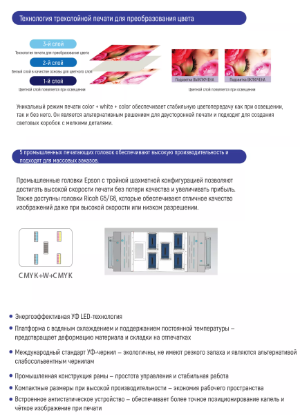 УФ рулонный принтер GRANDO GD6800UV - SignTech