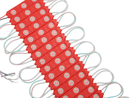 Диоды 3-х точечные Красные с линзой 2835-6113-G5-13000К-1.2W